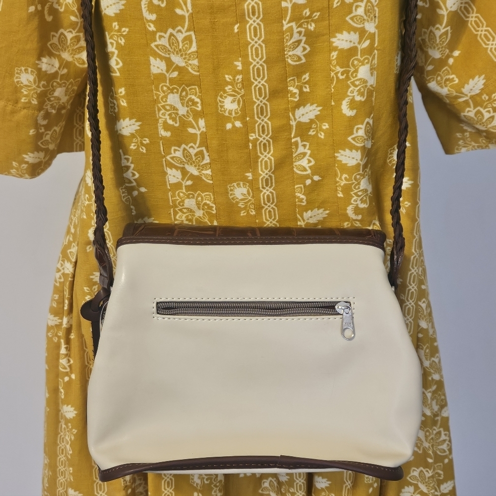 Brighton-inspired" bag Western-style crossbody bucket bag from the 1990s NWOT - Picture 5 of 8